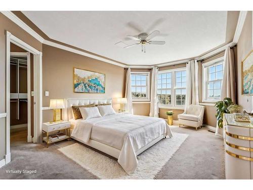 739 Hawkside Mews Nw, Calgary, AB - Indoor Photo Showing Bedroom