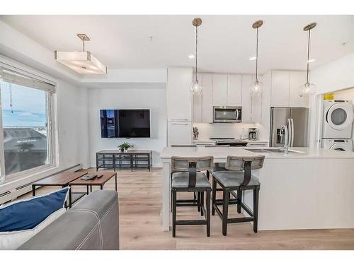 2317-76 Cornerstone Passage Ne, Calgary, AB - Indoor Photo Showing Kitchen With Upgraded Kitchen