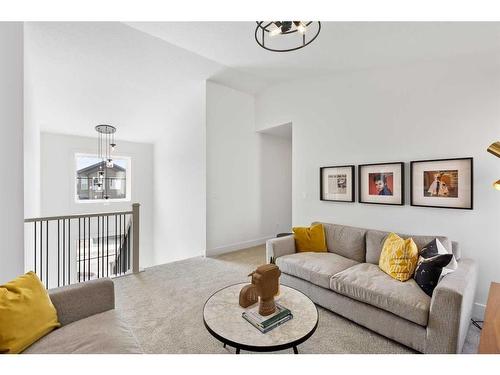 12 Belvedere Terrace Se, Calgary, AB - Indoor Photo Showing Living Room