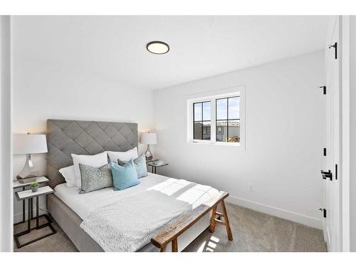 12 Belvedere Terrace Se, Calgary, AB - Indoor Photo Showing Bedroom