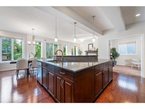 76 Mahogany Manor Se, Calgary, AB - Indoor Photo Showing Kitchen With Double Sink With Upgraded Kitchen