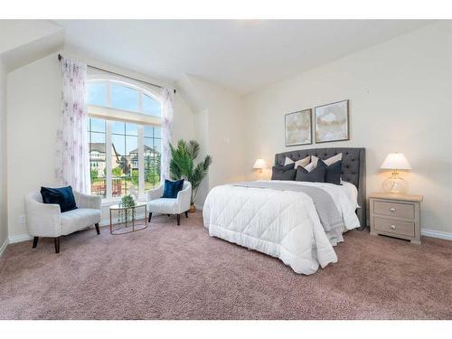 76 Mahogany Manor Se, Calgary, AB - Indoor Photo Showing Bedroom