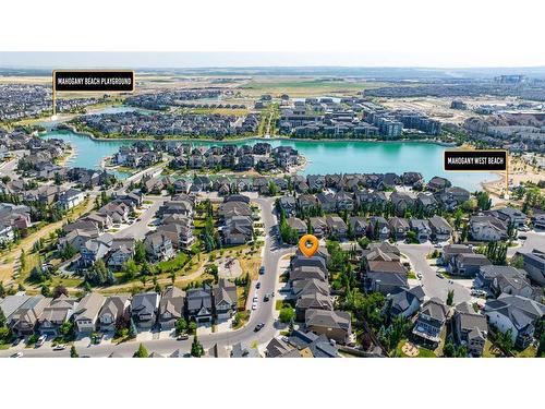 76 Mahogany Manor Se, Calgary, AB - Outdoor With Body Of Water With View