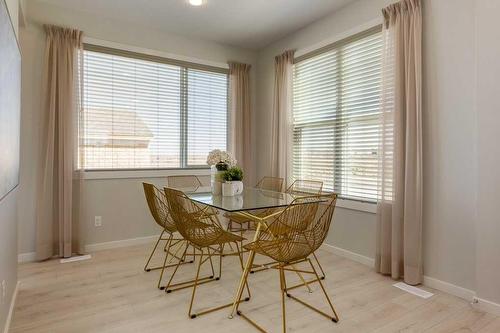 119 Legacy Passage Se, Calgary, AB - Indoor Photo Showing Dining Room