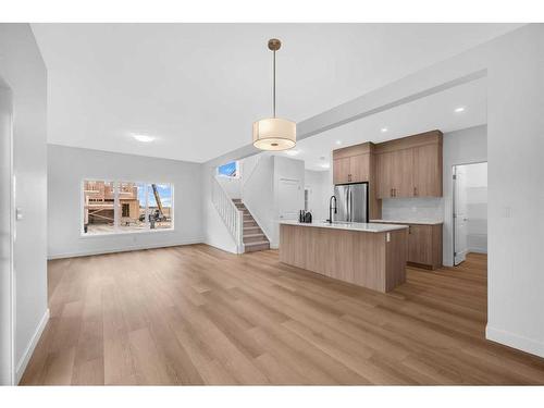 255 Baneberry Way, Airdrie, AB - Indoor Photo Showing Kitchen