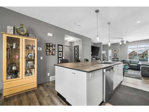 236 Copperstone Cove Se, Calgary, AB - Indoor Photo Showing Kitchen With Upgraded Kitchen