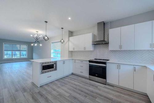 8 Legacy Glen Link, Calgary, AB - Indoor Photo Showing Kitchen With Upgraded Kitchen