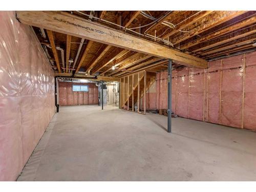 834 Bayview Terrace Sw, Airdrie, AB - Indoor Photo Showing Basement