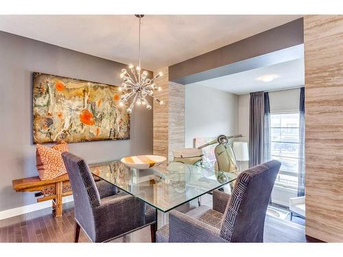 34 Aspen Hills Green Sw, Calgary, AB - Indoor Photo Showing Dining Room