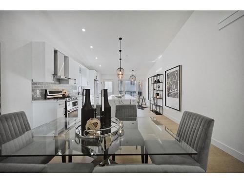 941 West Chestermere Drive, Chestermere, AB - Indoor Photo Showing Dining Room