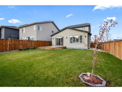 56 Legacy Bay Se, Calgary, AB - Outdoor With Backyard With Exterior