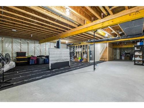 56 Legacy Bay Se, Calgary, AB - Indoor Photo Showing Basement