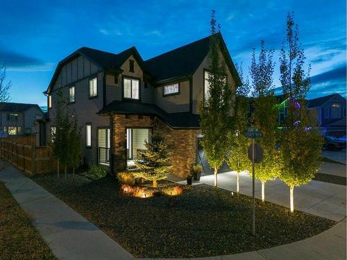 56 Legacy Bay Se, Calgary, AB - Outdoor With Facade