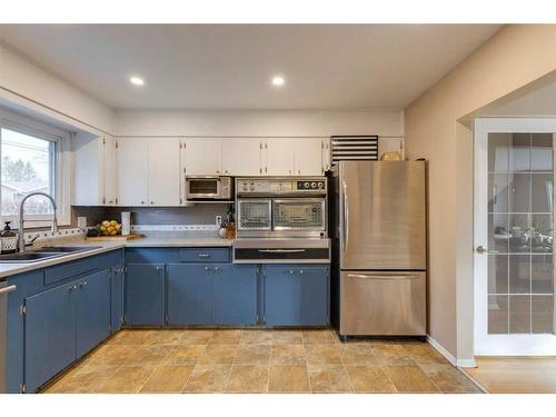 219 Wildwood Drive Sw, Calgary, AB - Indoor Photo Showing Kitchen With Double Sink