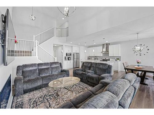 148 Savanna Drive Ne, Calgary, AB - Indoor Photo Showing Living Room