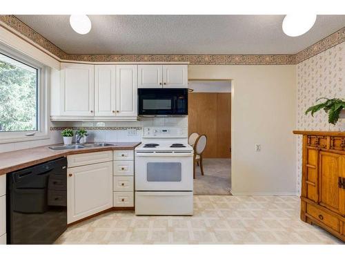 16 Capri Avenue Nw, Calgary, AB - Indoor Photo Showing Kitchen With Double Sink