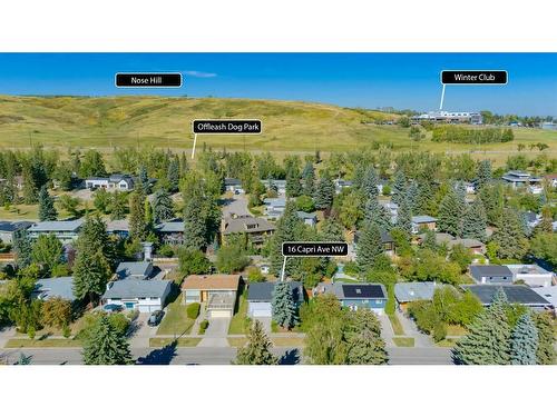 16 Capri Avenue Nw, Calgary, AB - Outdoor With View