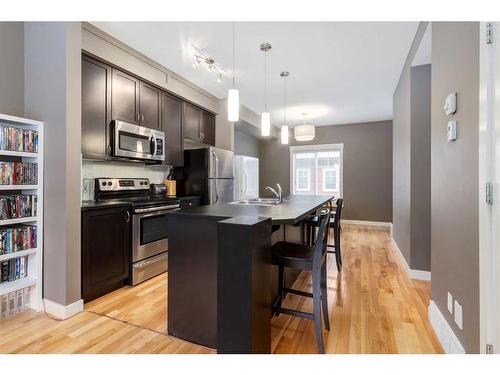 47 Skyview Springs Circle Ne, Calgary, AB - Indoor Photo Showing Kitchen With Stainless Steel Kitchen With Upgraded Kitchen