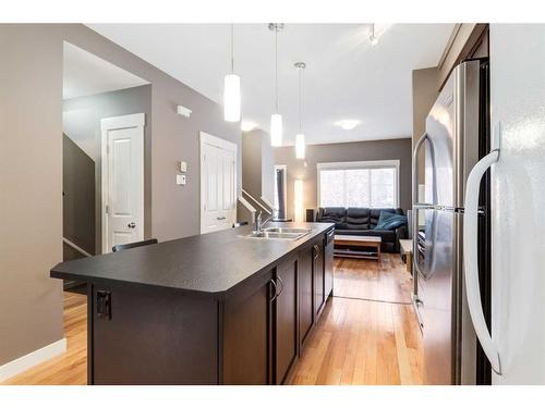 47 Skyview Springs Circle Ne, Calgary, AB - Indoor Photo Showing Kitchen With Double Sink