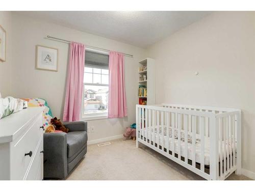 1233 New Brighton Drive Se, Calgary, AB - Indoor Photo Showing Bedroom