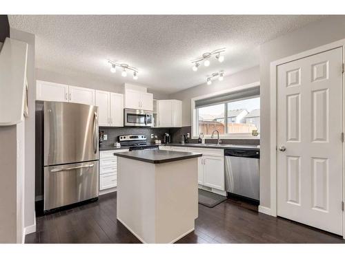 1233 New Brighton Drive Se, Calgary, AB - Indoor Photo Showing Kitchen