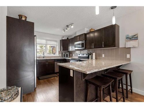 427 Covecreek Circle Ne, Calgary, AB - Indoor Photo Showing Kitchen With Upgraded Kitchen