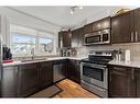 427 Covecreek Circle Ne, Calgary, AB  - Indoor Photo Showing Kitchen With Stainless Steel Kitchen With Double Sink 