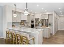 80 Magnolia Green Se, Calgary, AB  - Indoor Photo Showing Kitchen With Stainless Steel Kitchen With Upgraded Kitchen 