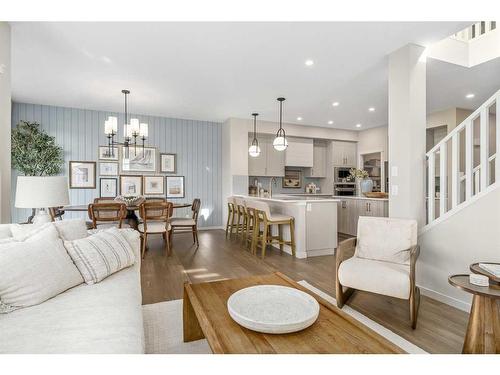 80 Magnolia Green Se, Calgary, AB - Indoor Photo Showing Living Room