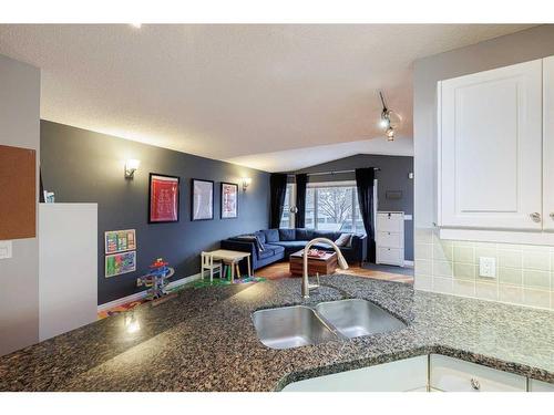 3007 29 Street Sw, Calgary, AB - Indoor Photo Showing Kitchen With Double Sink