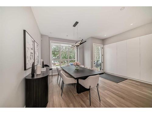 3535 7 Avenue Sw, Calgary, AB - Indoor Photo Showing Dining Room