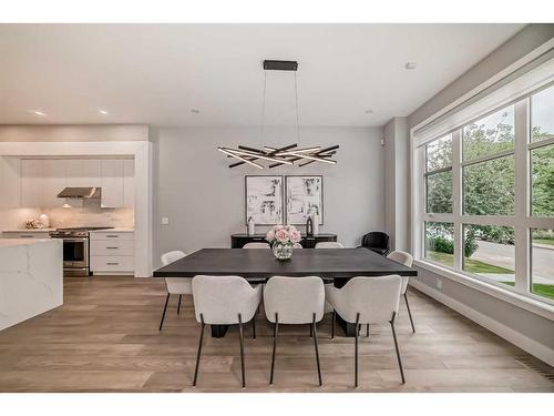 3535 7 Avenue Sw, Calgary, AB - Indoor Photo Showing Dining Room