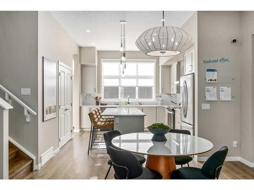 1119 Mahogany Boulevard Se, Calgary, AB - Indoor Photo Showing Dining Room