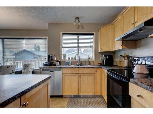 88 Covepark Way Ne, Calgary, AB - Indoor Photo Showing Kitchen With Double Sink