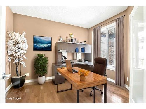 15 Silverado Skies Manor Sw, Calgary, AB - Indoor Photo Showing Office