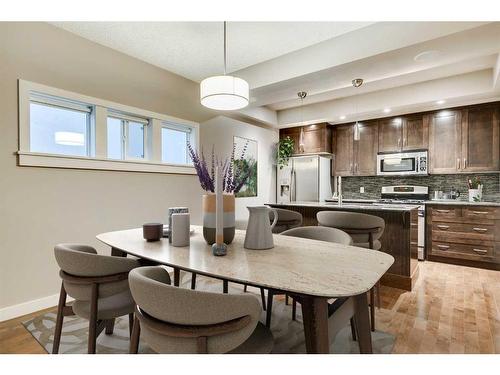 1-1927 32 Street Sw, Calgary, AB - Indoor Photo Showing Dining Room