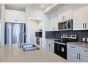 231 Cornerbrook Road Ne, Calgary, AB  - Indoor Photo Showing Kitchen With Stainless Steel Kitchen With Double Sink With Upgraded Kitchen 