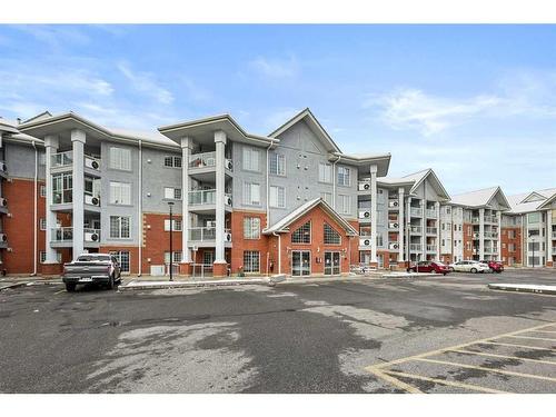 427-8535 Bonaventure Drive Se, Calgary, AB - Outdoor With Balcony With Facade