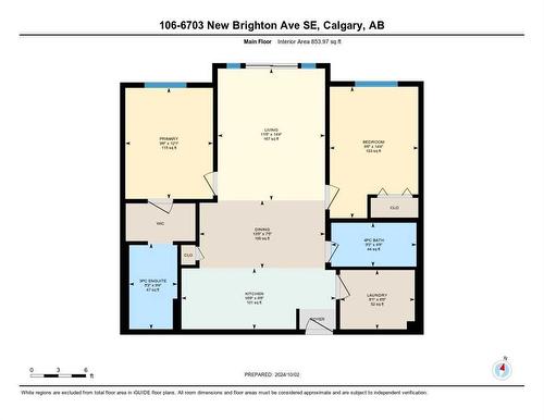 106-6703 New Brighton Avenue Se, Calgary, AB 