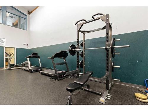 8205-315 Southampton Drive Sw, Calgary, AB - Indoor Photo Showing Gym Room