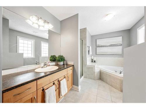 115 Railway Crescent Se, Langdon, AB - Indoor Photo Showing Bathroom