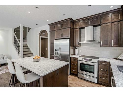 18 Discovery Heights Sw, Calgary, AB - Indoor Photo Showing Kitchen With Stainless Steel Kitchen With Upgraded Kitchen