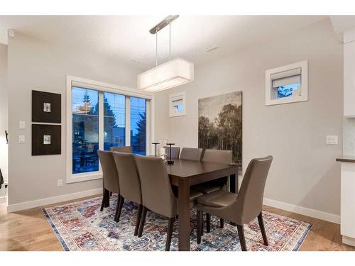 4-2432 30 Street Sw, Calgary, AB - Indoor Photo Showing Dining Room