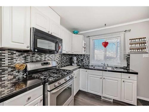 8308 46 Avenue Nw, Calgary, AB - Indoor Photo Showing Kitchen With Double Sink With Upgraded Kitchen