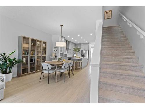 57 Edith Gate Nw, Calgary, AB - Indoor Photo Showing Dining Room