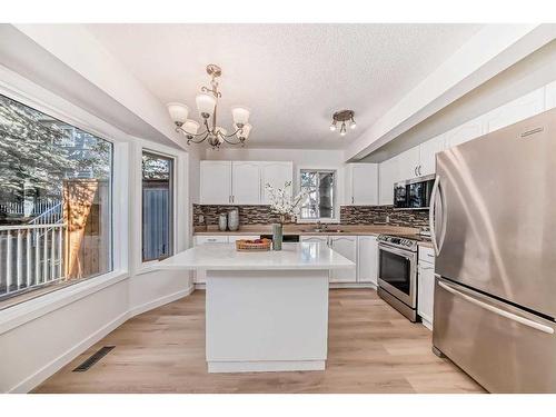 222 Cedarwood Park Sw, Calgary, AB - Indoor Photo Showing Kitchen With Stainless Steel Kitchen With Upgraded Kitchen