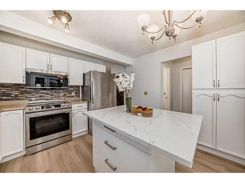 222 Cedarwood Park Sw, Calgary, AB - Indoor Photo Showing Kitchen With Stainless Steel Kitchen With Upgraded Kitchen