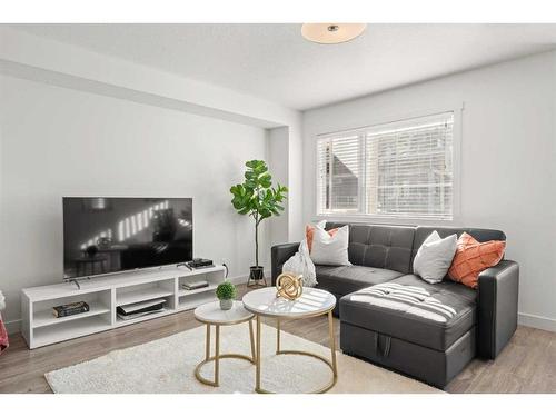 317 Redstone View Ne, Calgary, AB - Indoor Photo Showing Living Room