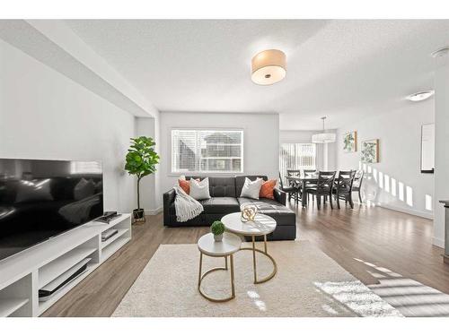 317 Redstone View Ne, Calgary, AB - Indoor Photo Showing Living Room