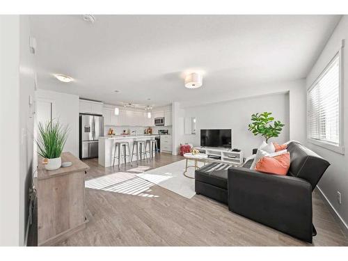 317 Redstone View Ne, Calgary, AB - Indoor Photo Showing Living Room